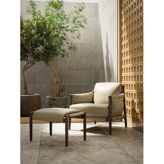 POLTRONA FRAU TIMES LOUNGE ARMCHAIR