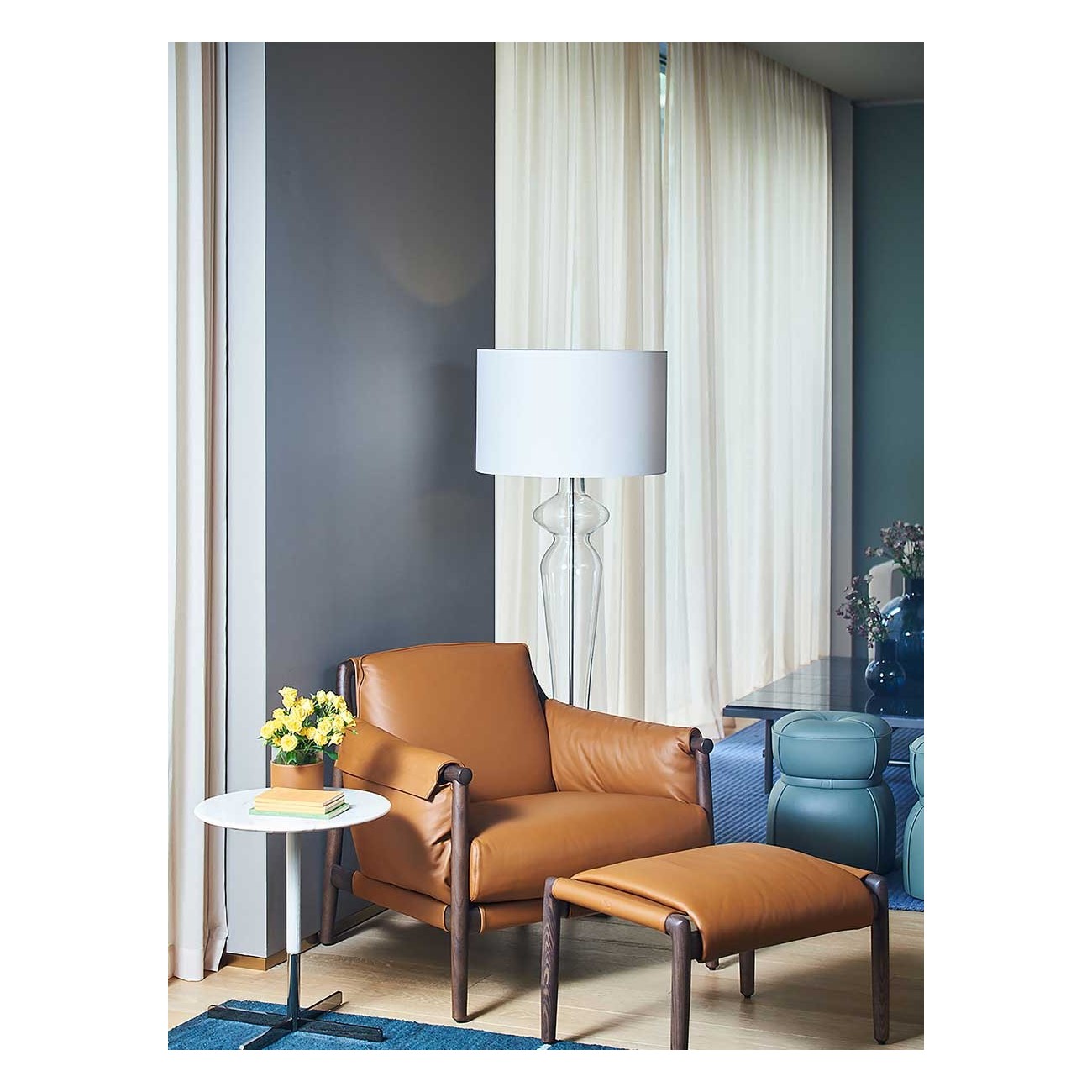 POLTRONA FRAU TIMES LOUNGE FAUTEUIL