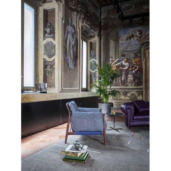 POLTRONA FRAU TIMES LOUNGE ARMCHAIR