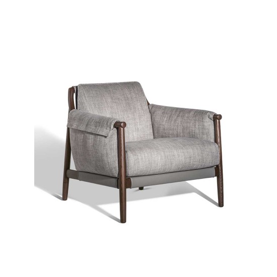 POLTRONA FRAU TIMES LOUNGE ARMCHAIR
