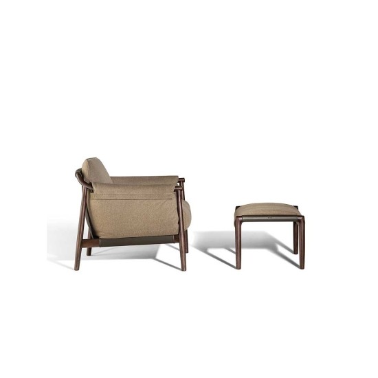 POLTRONA FRAU TIMES LOUNGE ARMCHAIR