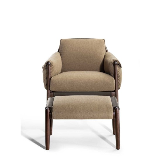 POLTRONA FRAU TIMES LOUNGE ARMCHAIR