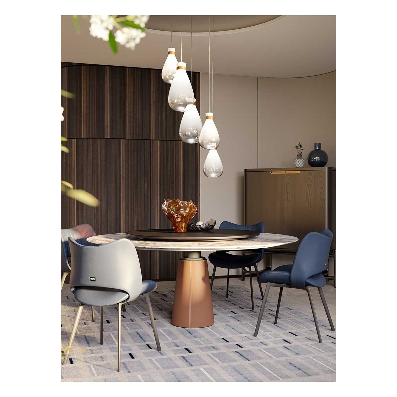POLTRONA FRAU MESA DUE TABLE