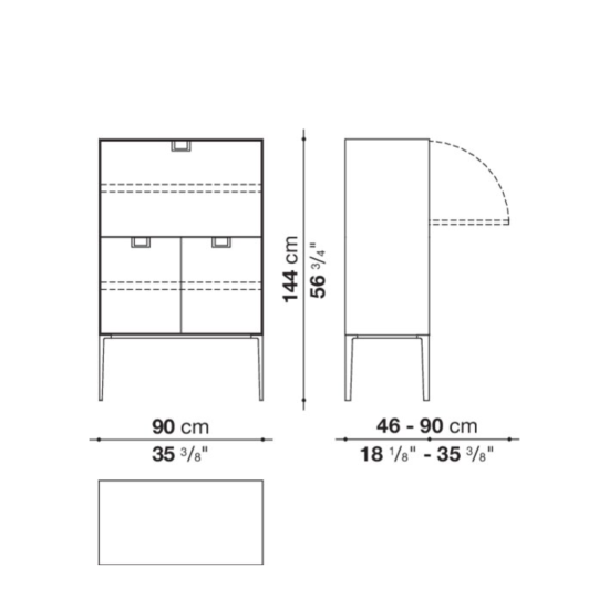 MAXALTO ALCOR BUFFET HAUT