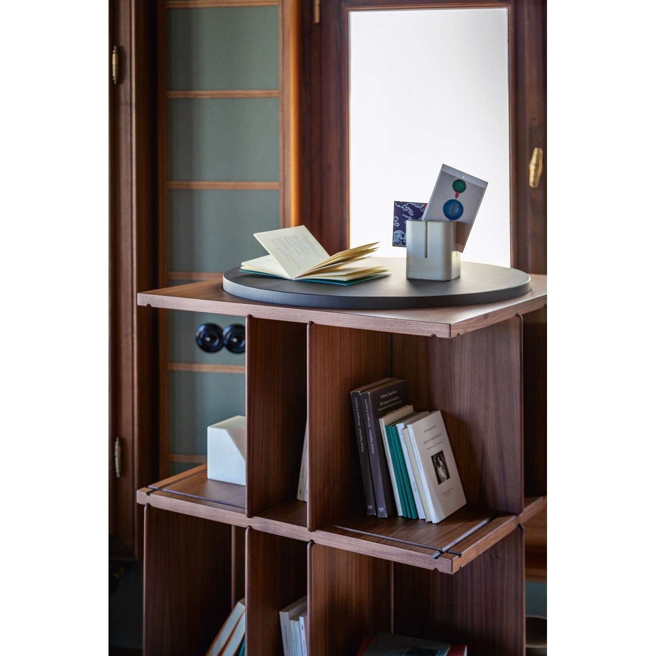 POLTRONA FRAU TURNER BIBLIOTHÈQUES
