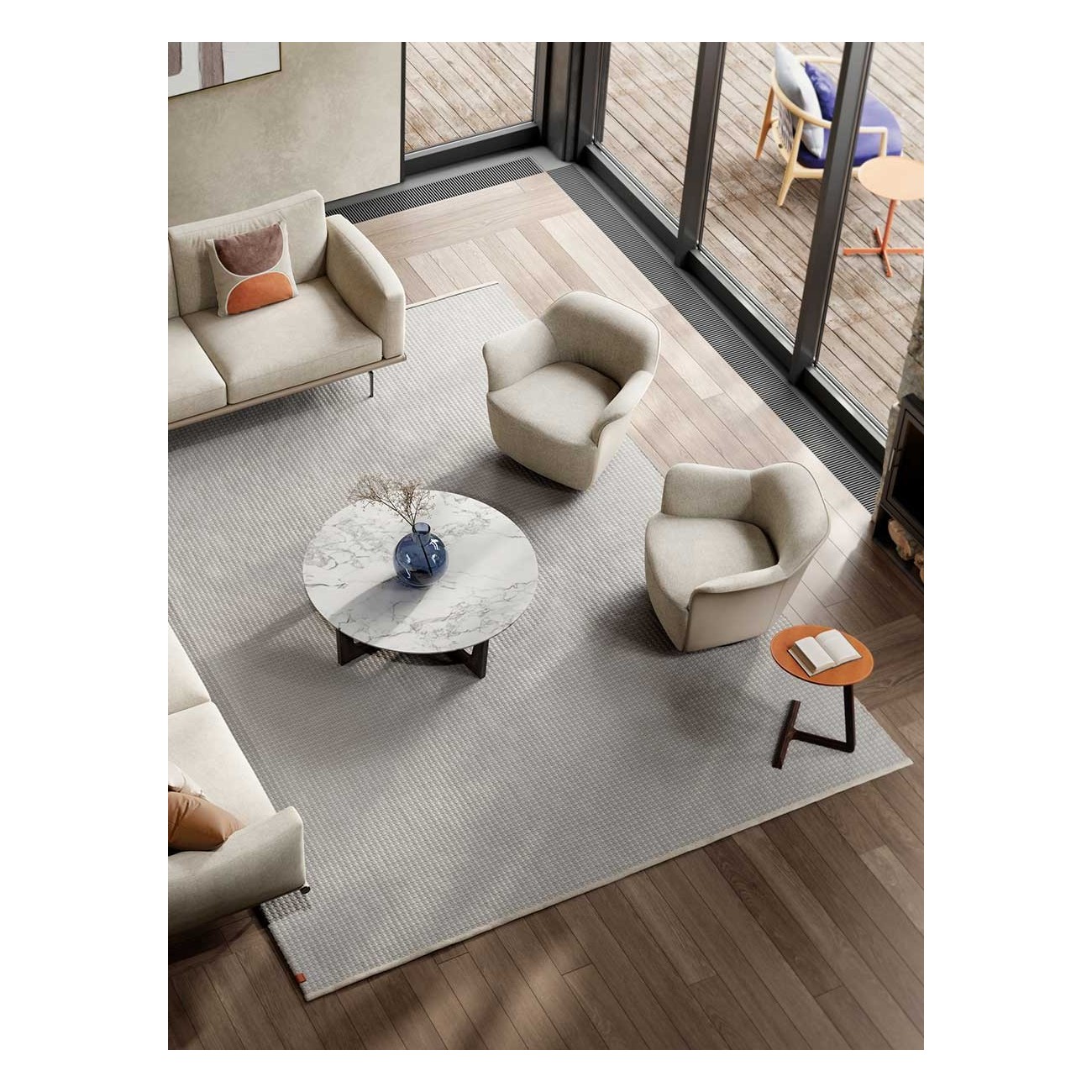 POLTRONA FRAU AIDA FAUTEUIL