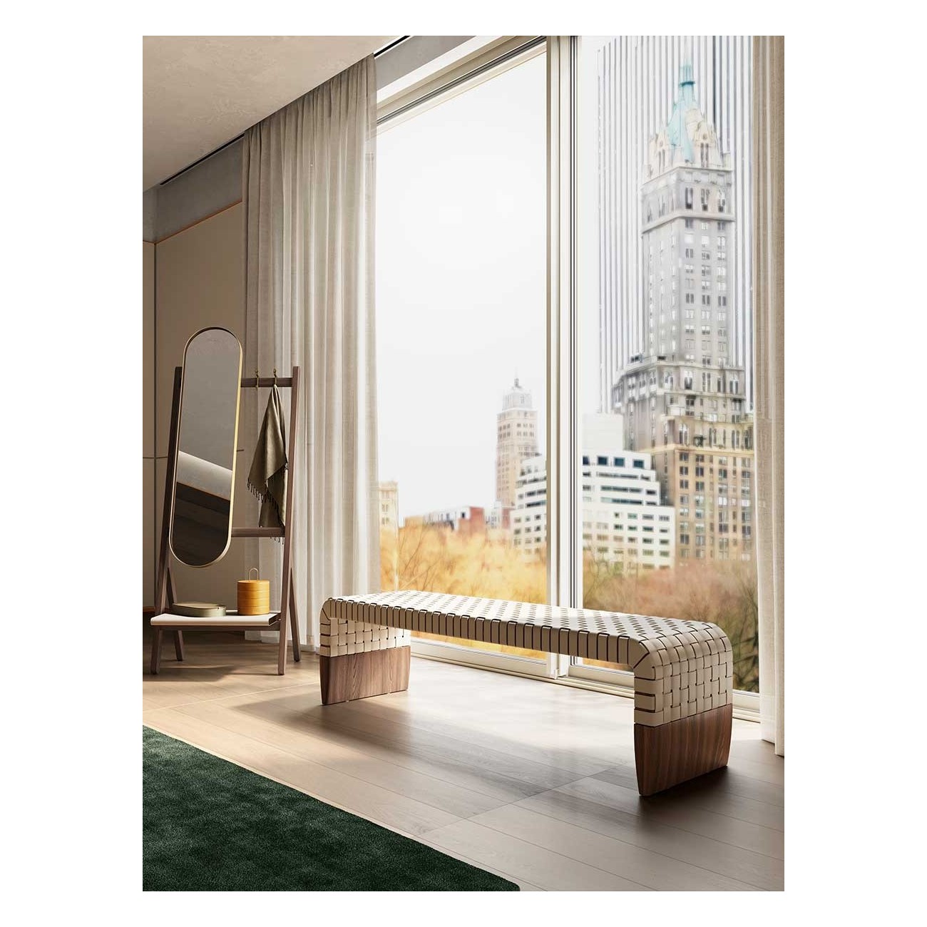 POLTRONA FRAU BRERA BENCH