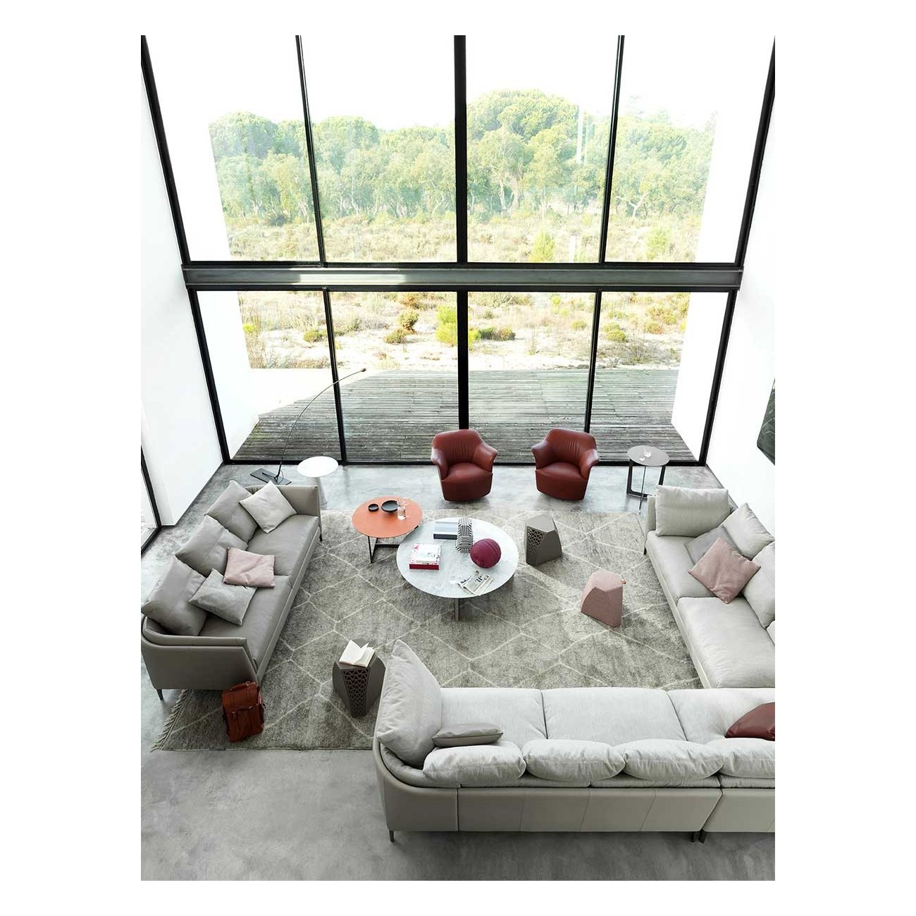 POLTRONA FRAU BRETAGNE DIVANO