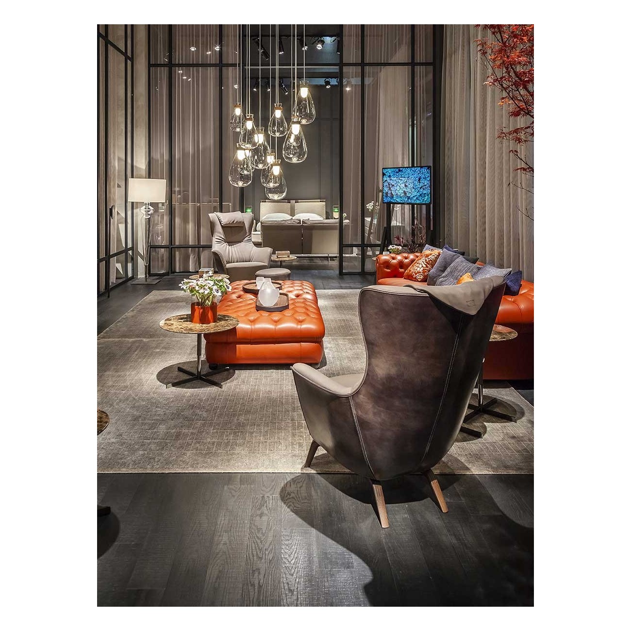 POLTRONA FRAU CHESTER ONE POUF