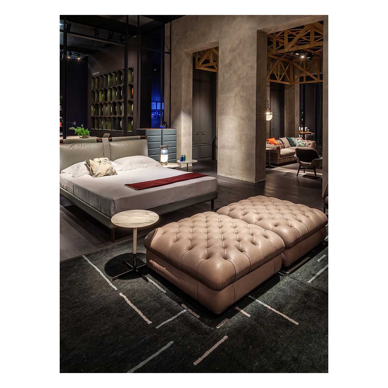 POLTRONA FRAU CHESTER ONE POUF