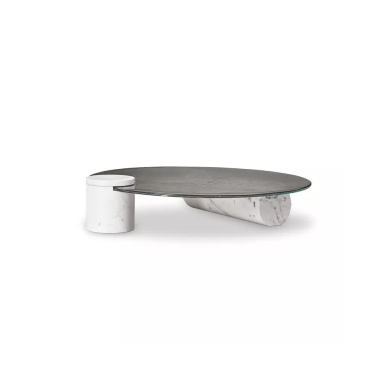 BAXTER VERRE PARTICULIER TABLE BASSE
