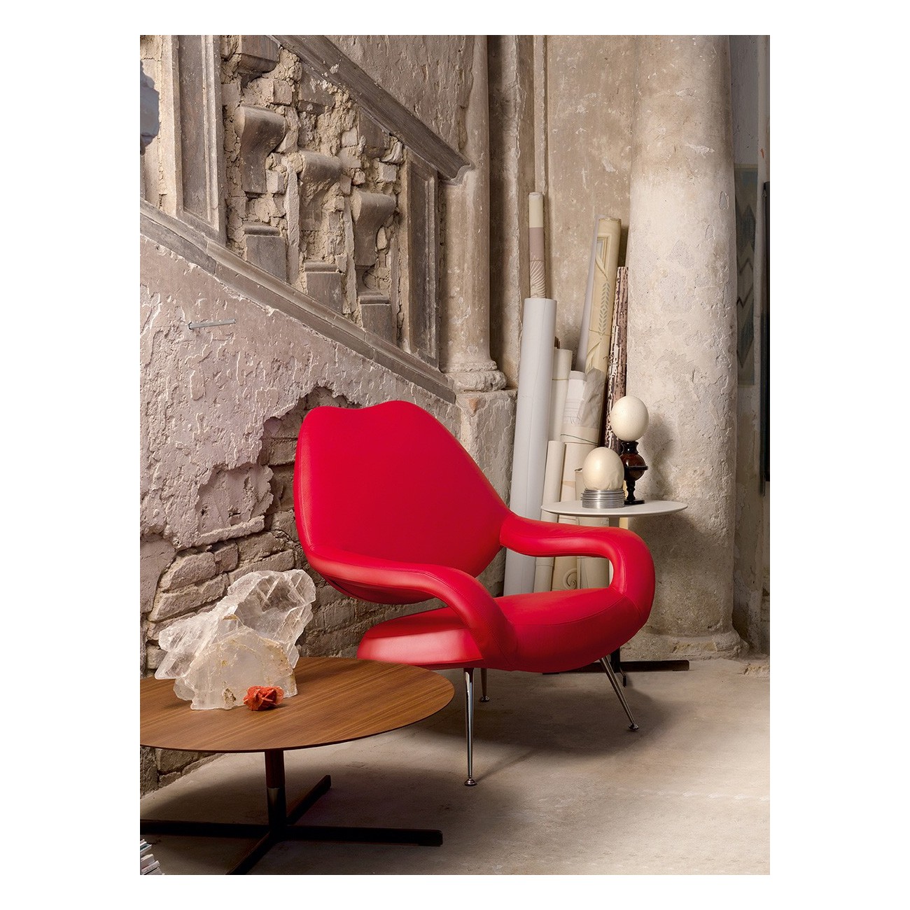 POLTRONA FRAU DU 55 ARMCHAIR