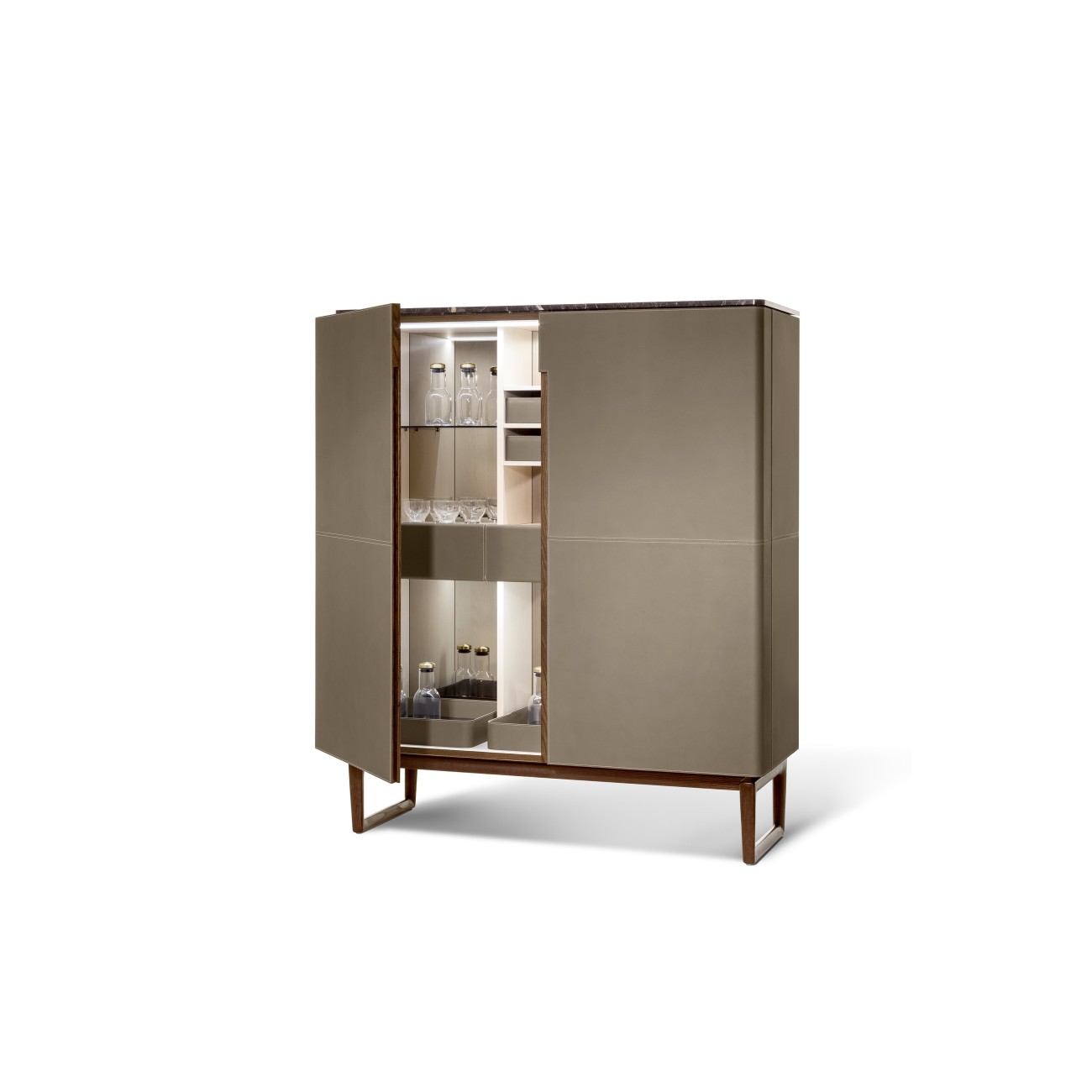POLTRONA FRAU FIDELIO MEUBLE BAR