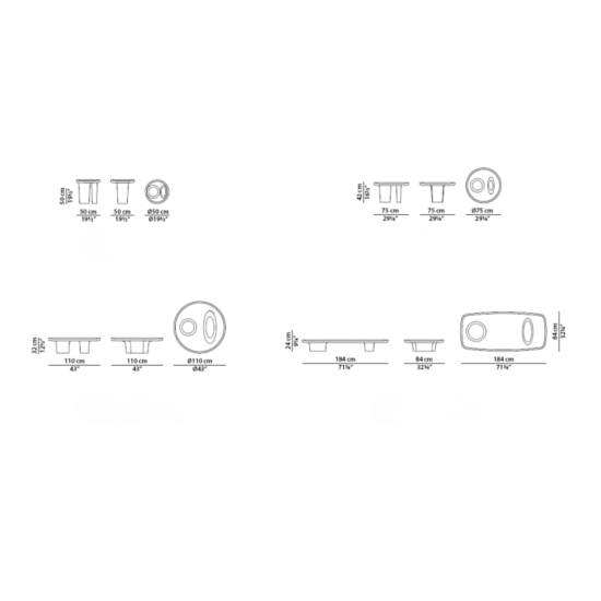 BAXTER CALIX TAVOLINO