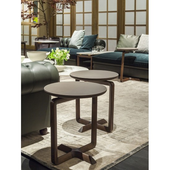 POLTRONA FRAU FIDELIO ROUND COFFEE TABLE