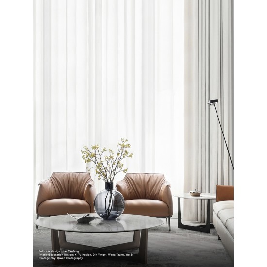 POLTRONA FRAU FIDELIO ROUND COFFEE TABLE