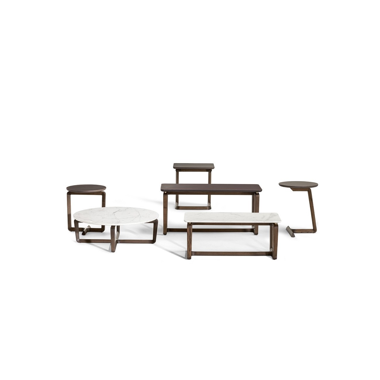 POLTRONA FRAU FIDELIO ROUND COFFEE TABLE