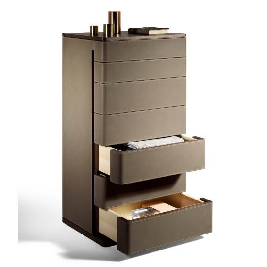 POLTRONA FRAU FIDELIO HIGH CHEST OF DRAWERS