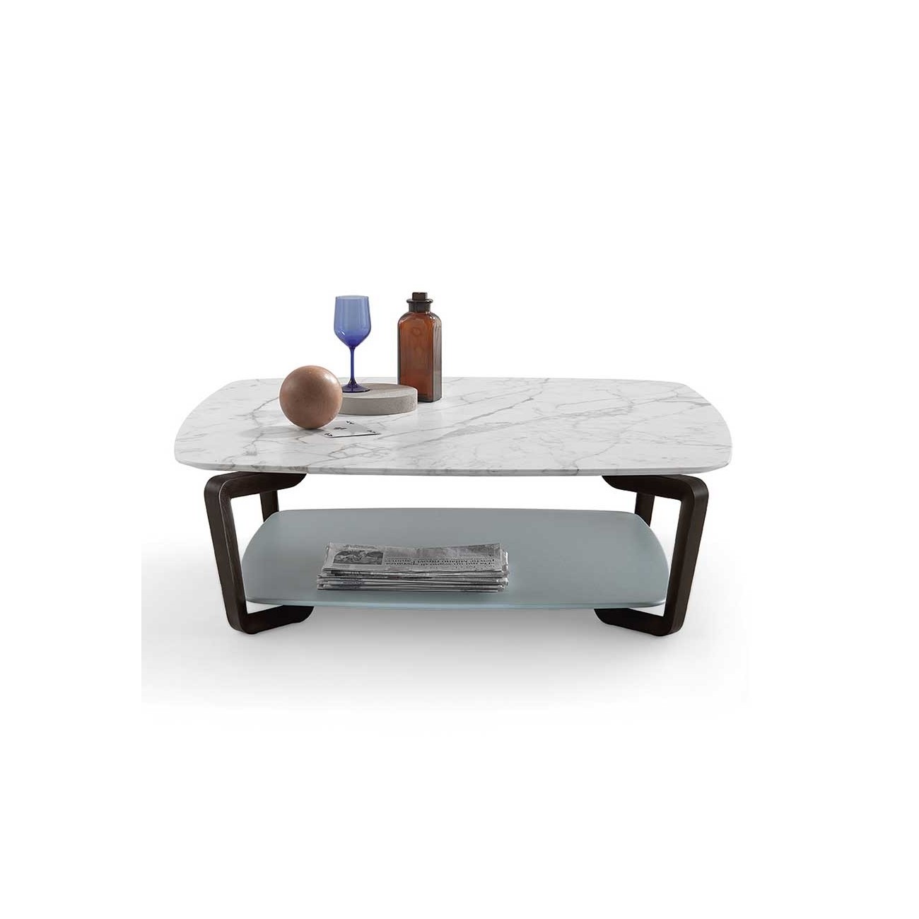 POLTRONA FRAU FIORILE TABLE BASSE DOUBLE