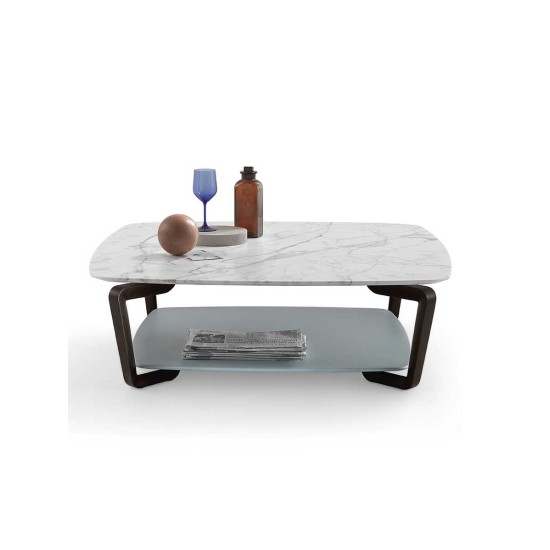 POLTRONA FRAU FIORILE DOUBLE COFFEE TABLE