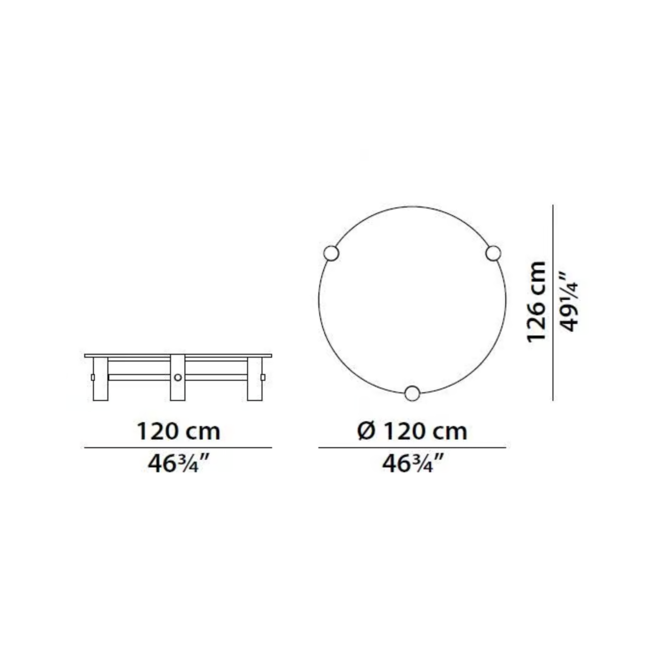 BAXTER – THALATHA TABLE BASSE