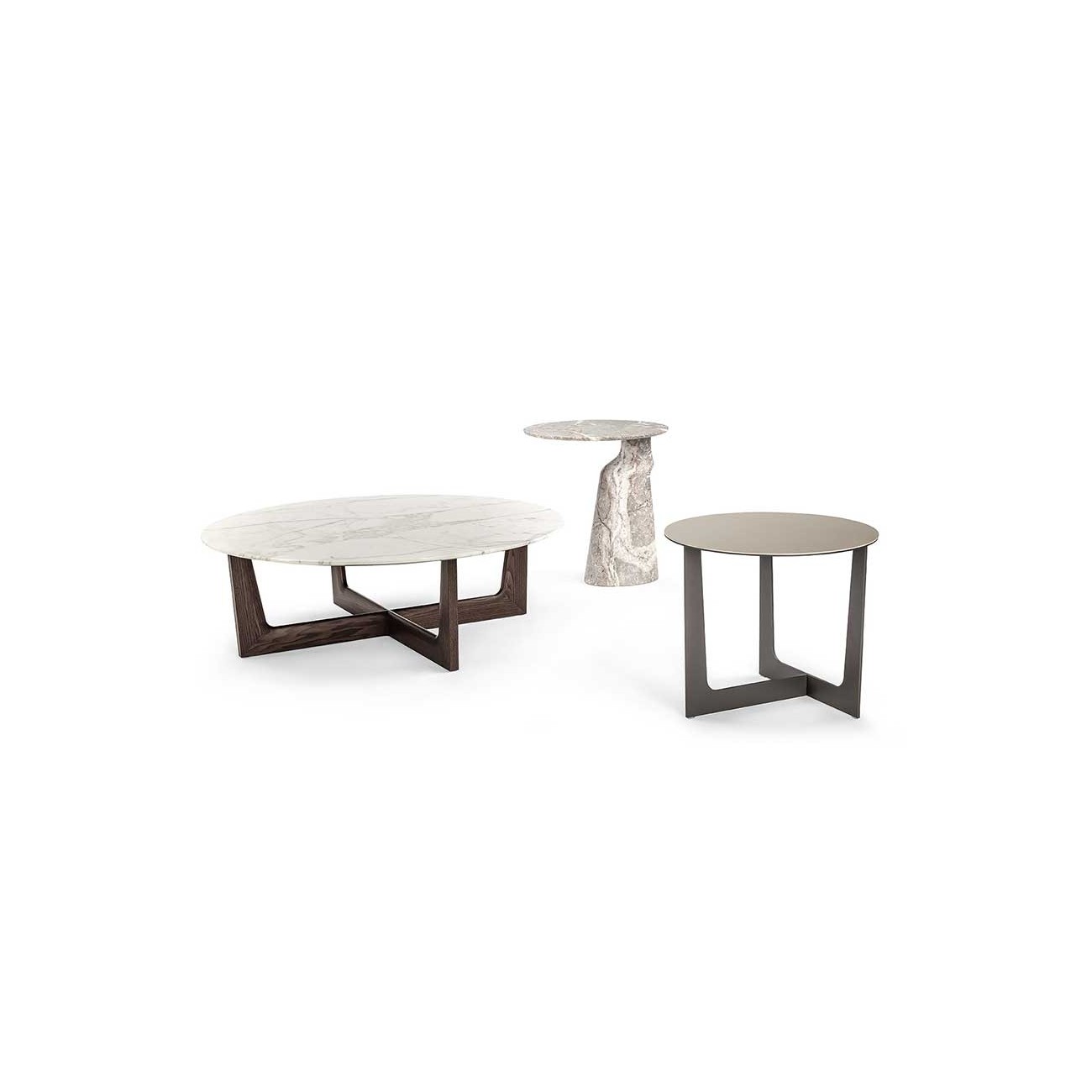 POLTRONA FRAU ILARY TABLE BASSE MARBRE