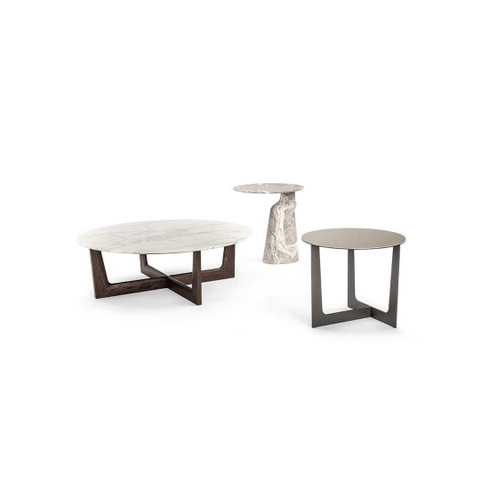 POLTRONA FRAU ILARY TABLE BASSE MARBRE