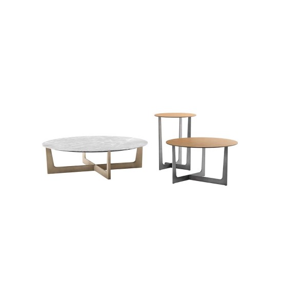 POLTRONA FRAU ILARY TABLE BASSE EN MARBRE