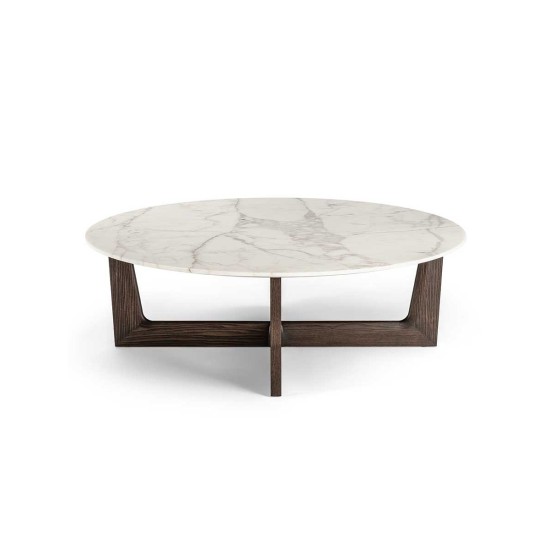 POLTRONA FRAU ILARY TABLE BASSE EN MARBRE