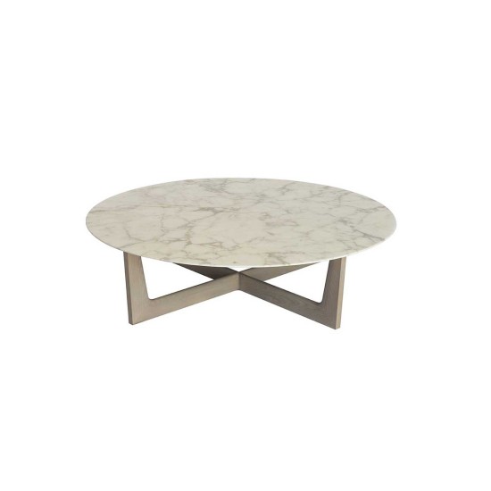 POLTRONA FRAU ILARY TABLE BASSE EN MARBRE