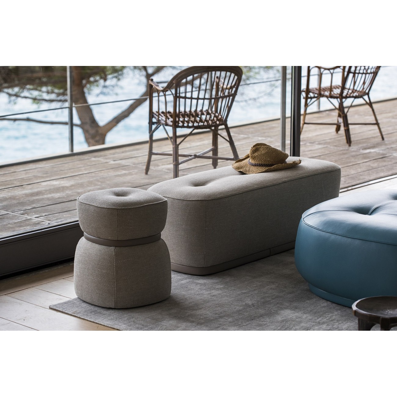 POLTRONA FRAU LEPLI POUF