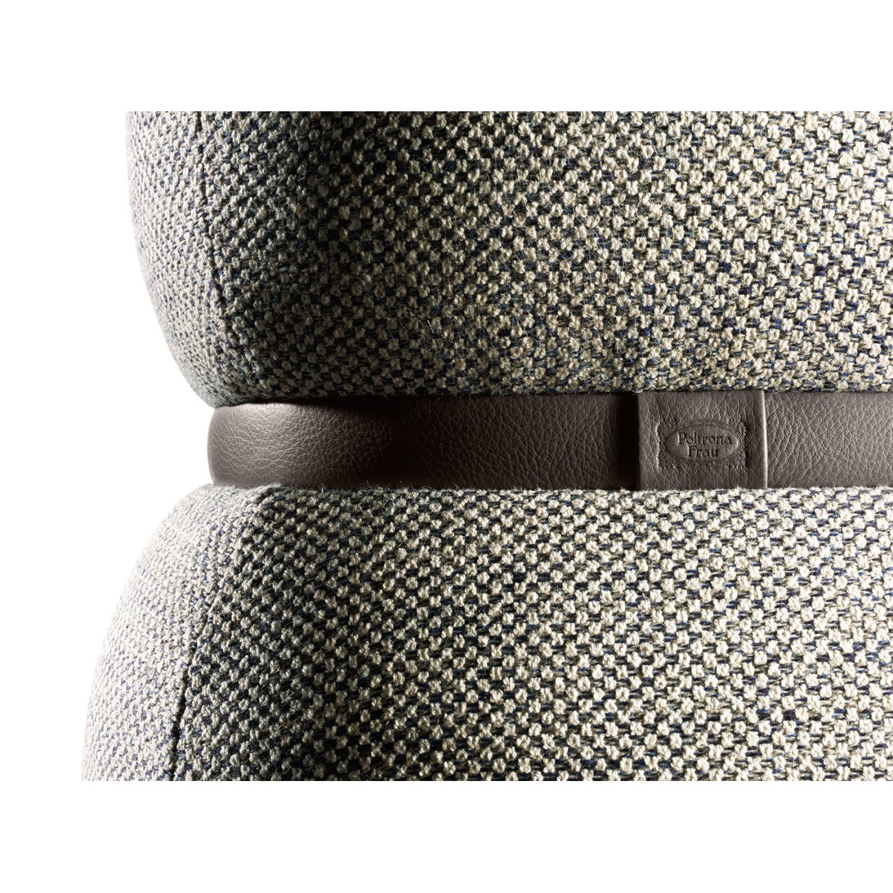 POLTRONA FRAU LEPLI POUF WITH STORAGE UNIT