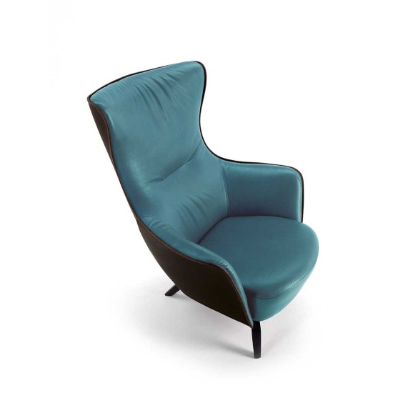 POLTRONA FRAU - MAMY BLUE FAUTEUIL