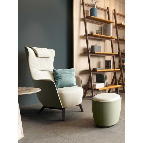POLTRONA FRAU - MAMY BLUE FAUTEUIL