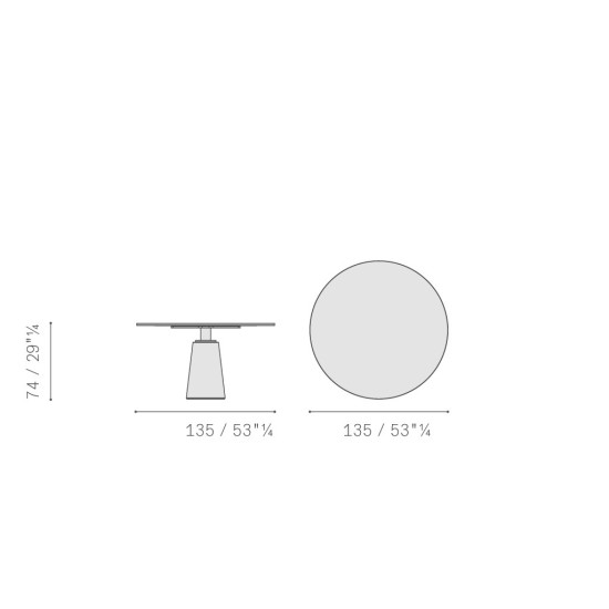 POLTRONA FRAU - MESA TABLE