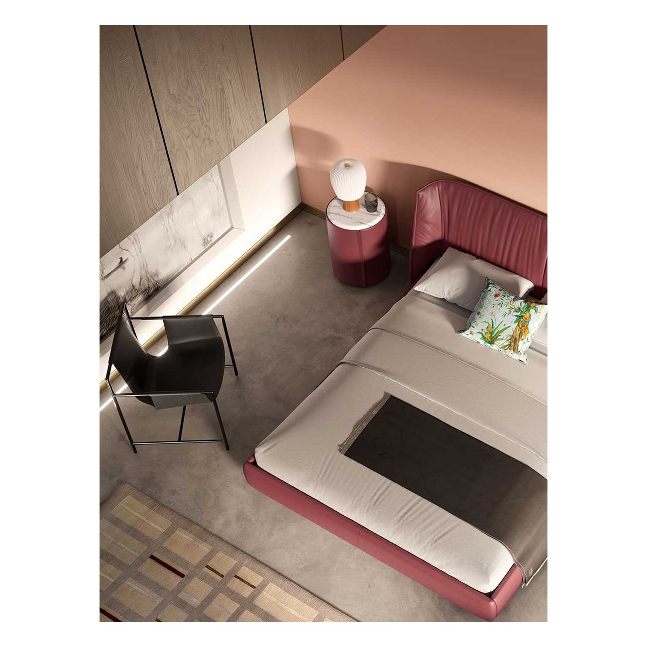 POLTRONA FRAU - MING'S HEART ARMCHAIR