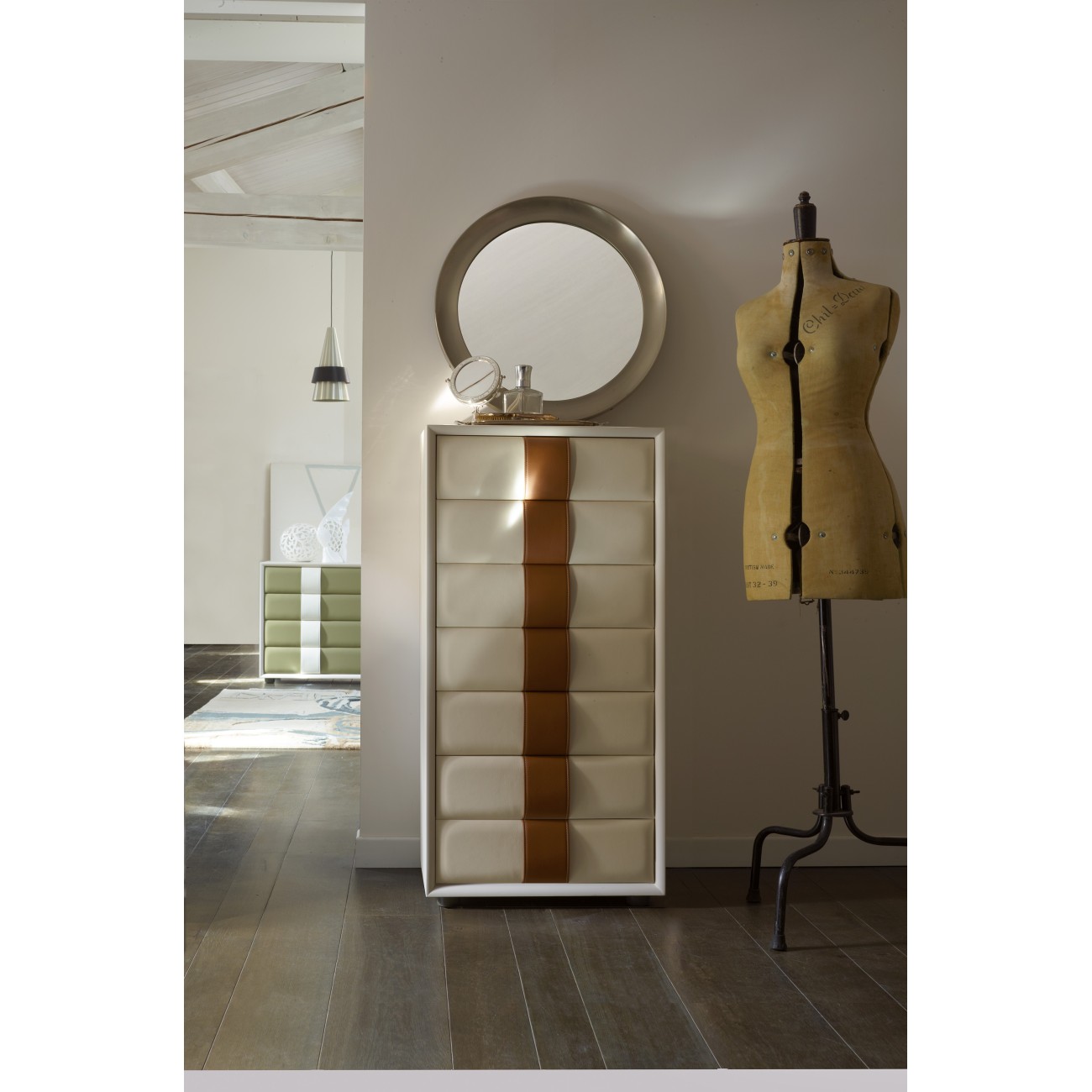 POLTRONA FRAU - OBI HIGH DRAWER CHEST