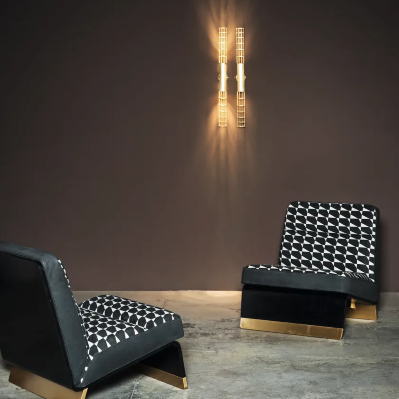 BAXTER GRETA SPECIAL EDITION PRINTED FAUTEUIL