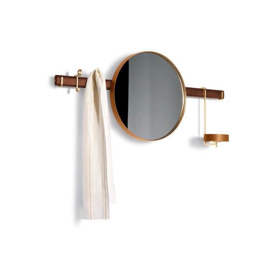 POLTRONA FRAU - REN WALL MIRROR COAT RACK