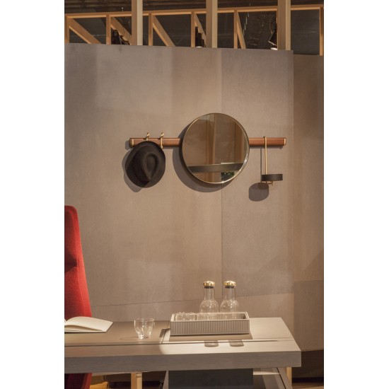 POLTRONA FRAU - REN WALL MIRROR COAT RACK