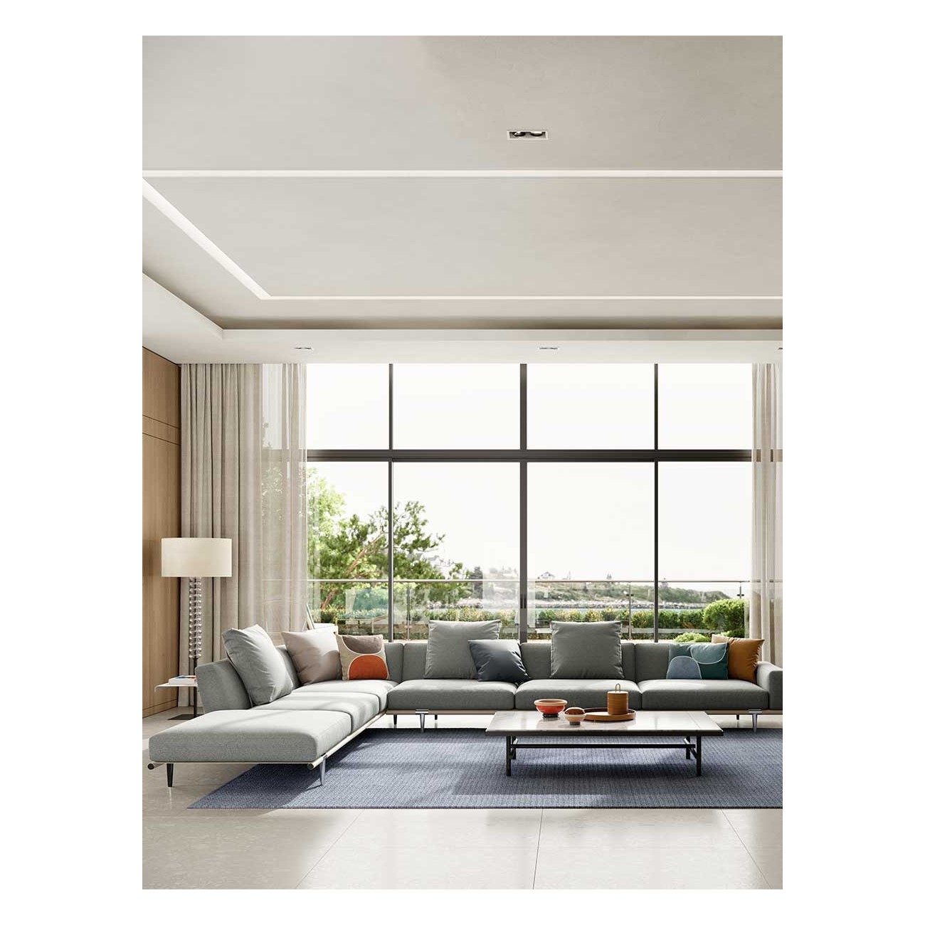 POLTRONA FRAU LET IT BE SOFA