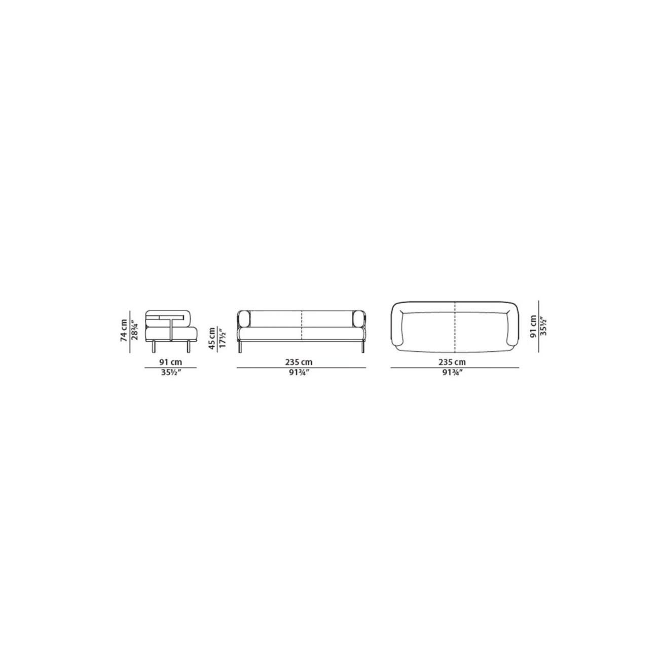BAXTER BELT CANAPÉ