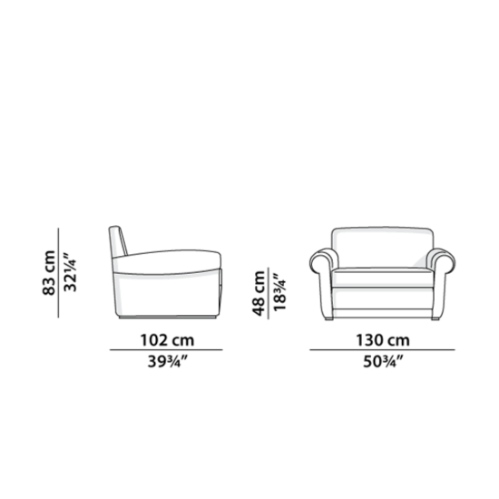 BAXTER MICKEY EXTRA FAUTEUIL