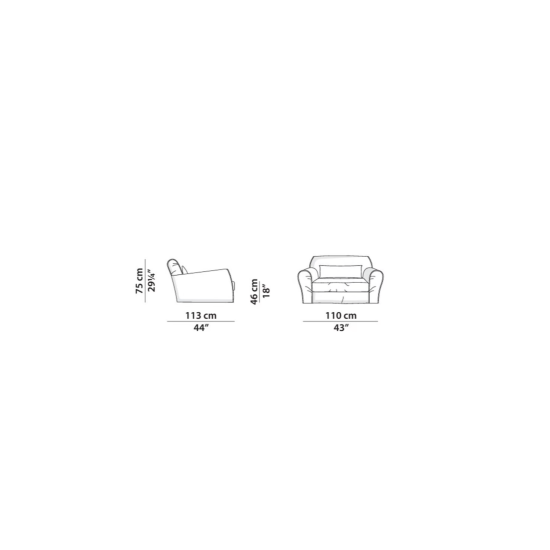 BAXTER HOUSSE FAUTEUIL