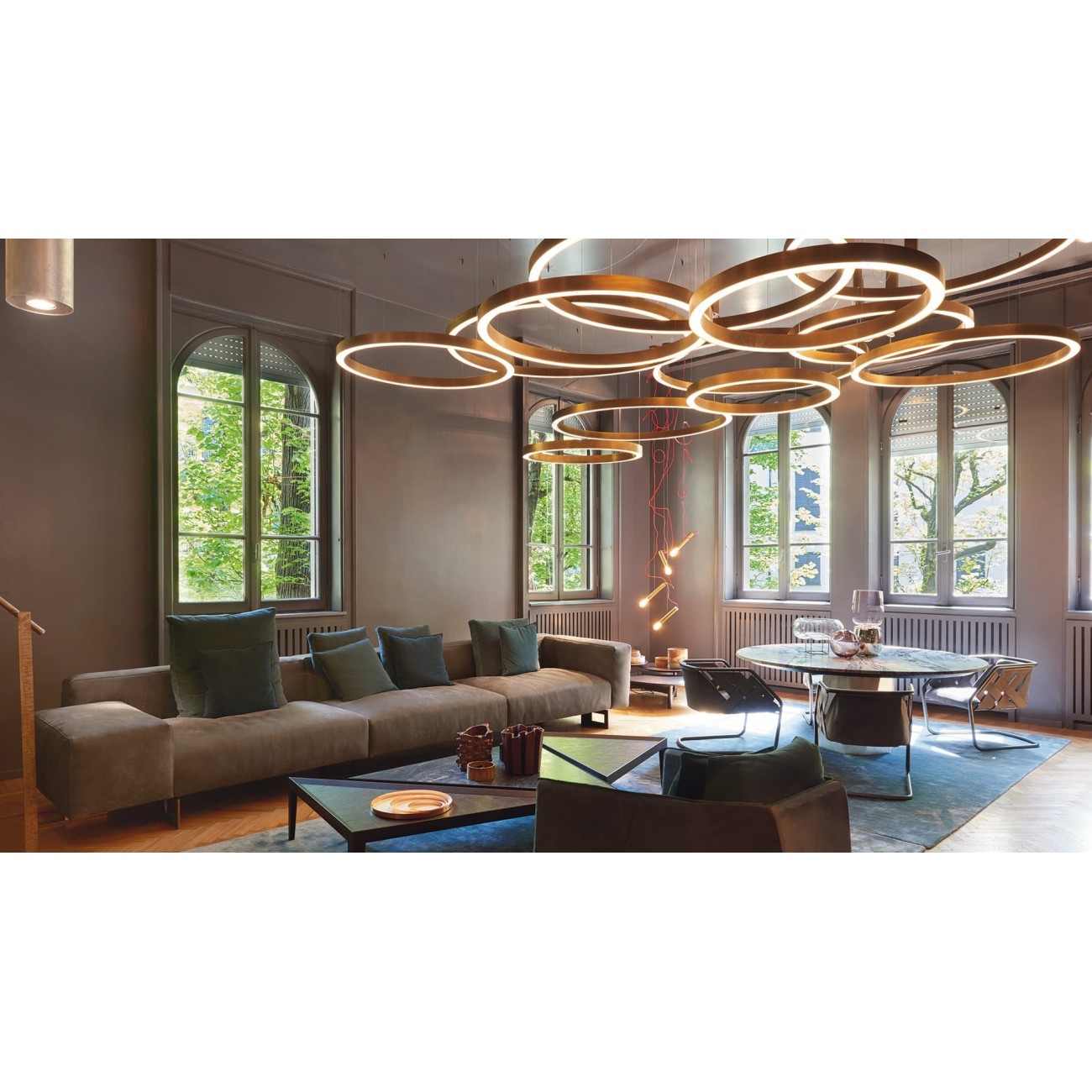 HENGE LAMPADA LIGHT RING HORIZONTAL