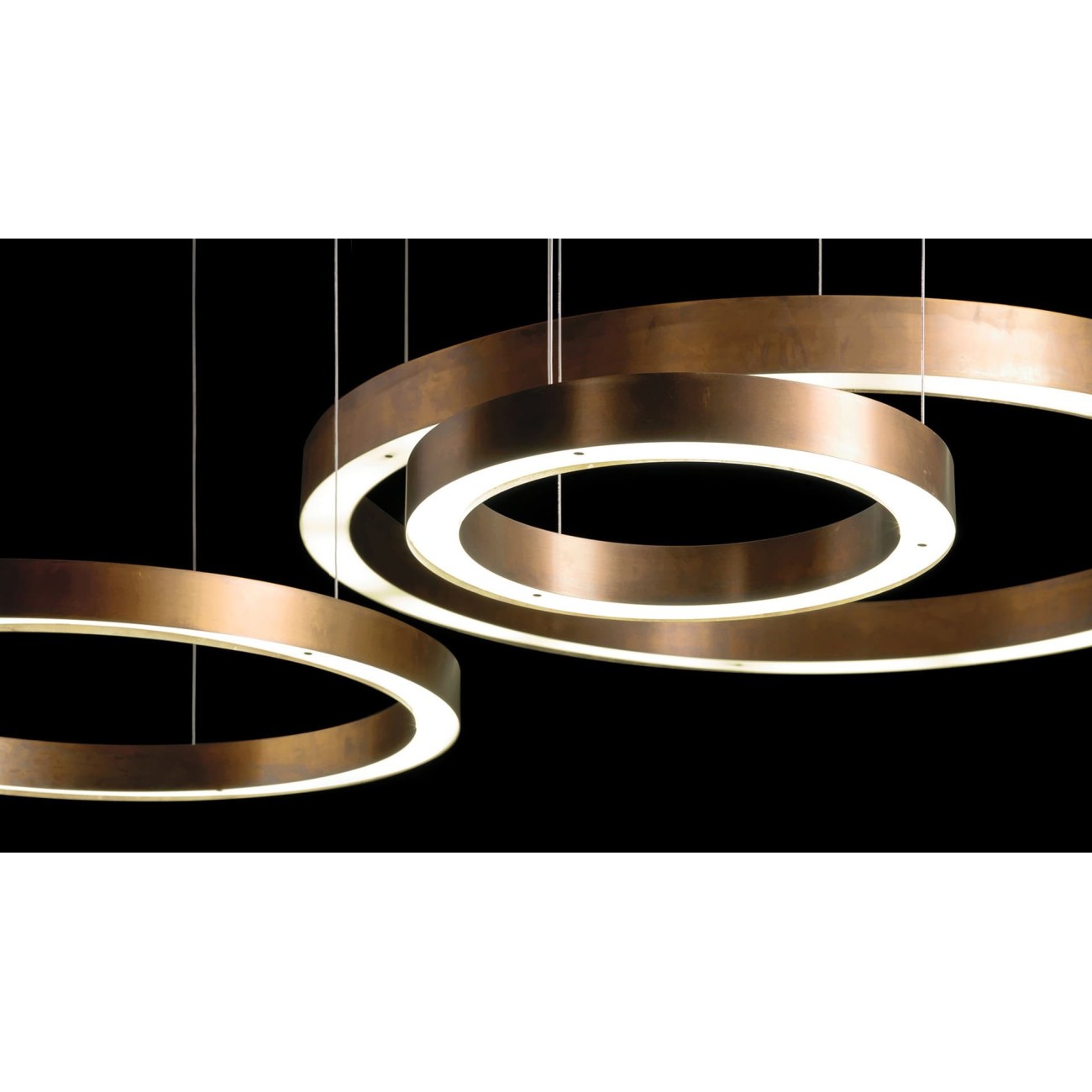 HENGE LAMPE LIGHT RING HORIZONTAL