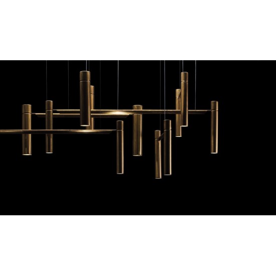 HENGE LAMPADA TUBULAR LIGHT HORIZONTAL