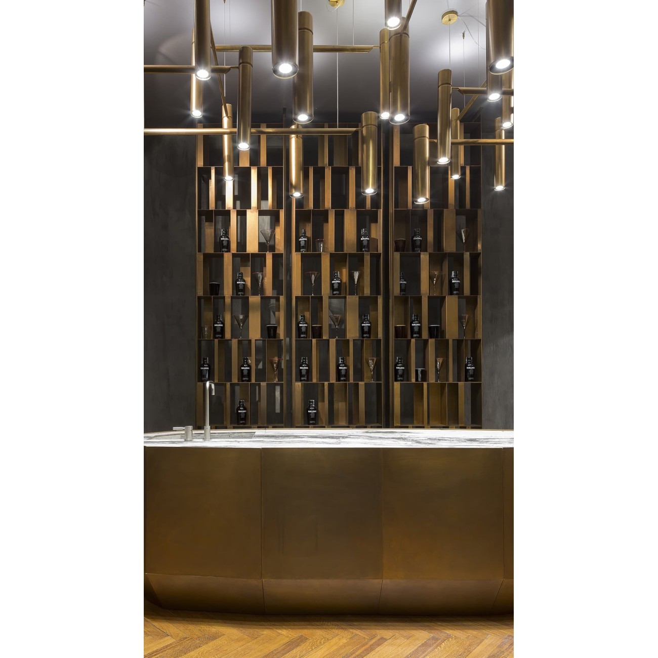 HENGE LAMPADA TUBULAR LIGHT HORIZONTAL