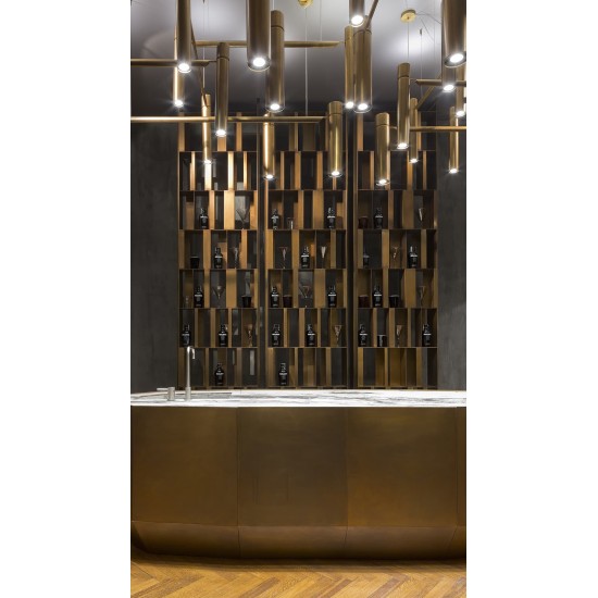 HENGE LAMPADA TUBULAR LIGHT HORIZONTAL