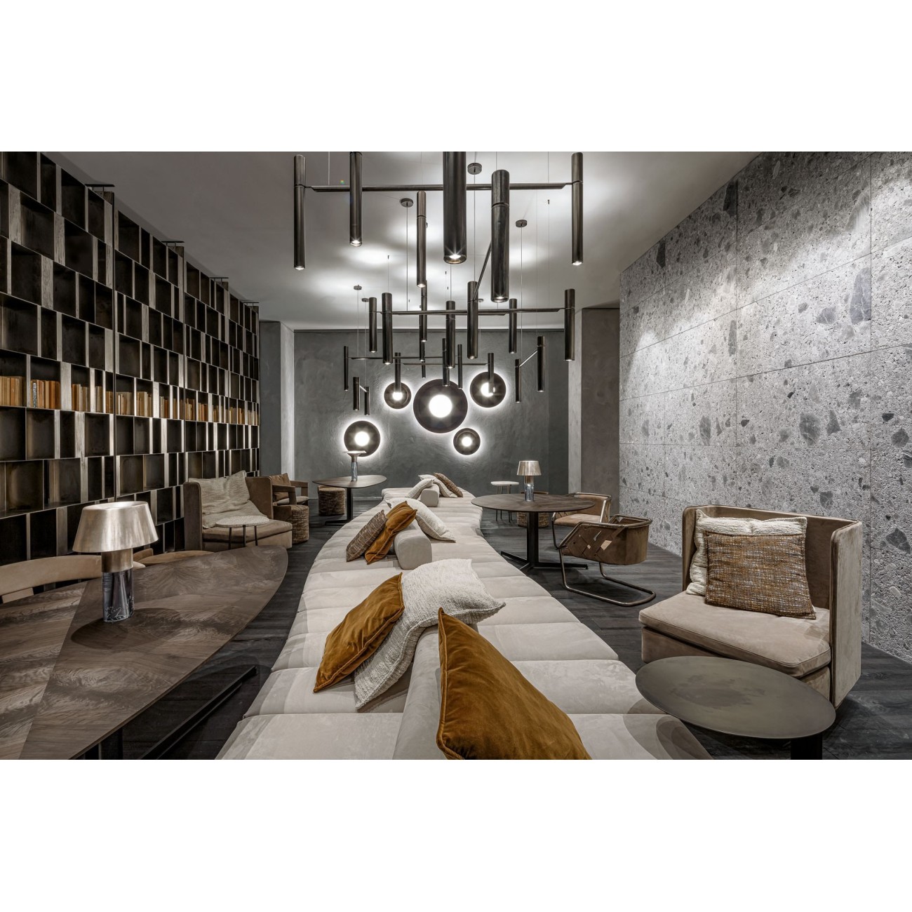 HENGE LAMPADA TUBULAR LIGHT HORIZONTAL